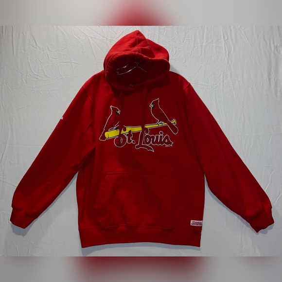 Stitches Red St. Louis Hoodie - Picture 1 of 11